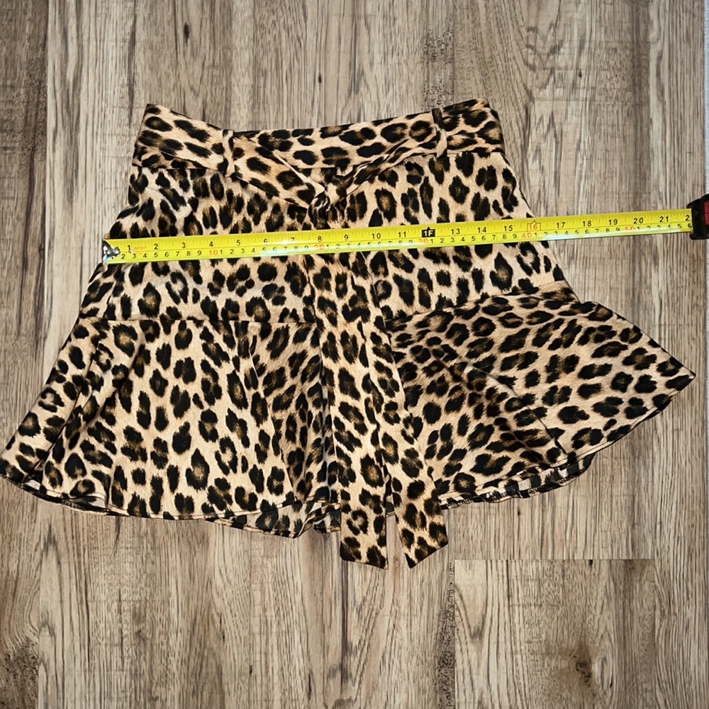 NEW! Zara Animal Print 🐆 Split Skirt - Picture 10 of 13
